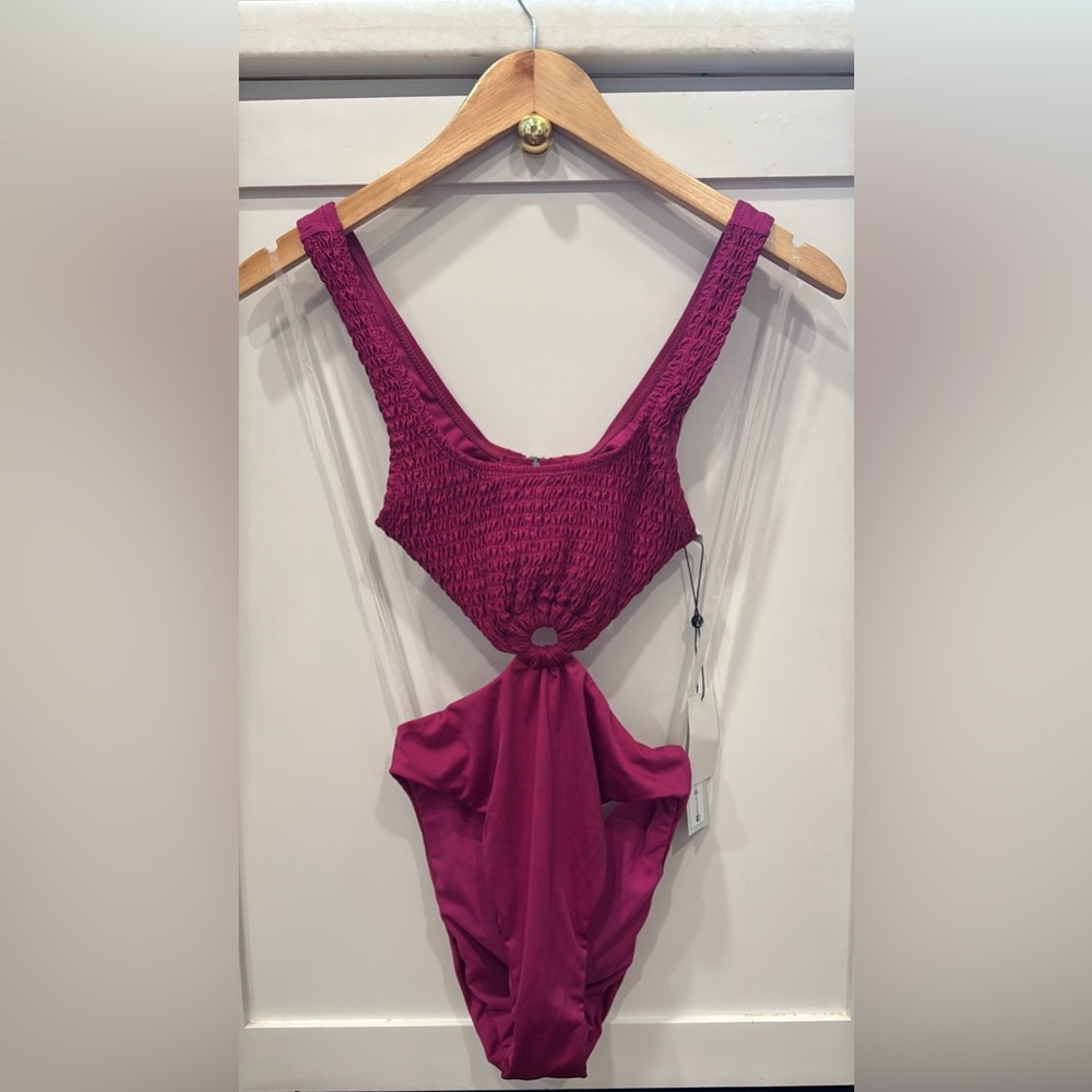 The Bikini Lab High Leg One Piece Swimsuit